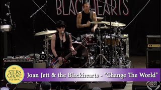 Watch Joan Jett  The Blackhearts Change The World video