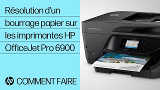 Résolution Dun Bourrage Papier Sur Les Imprimantes Hp Officejet Pro 6900