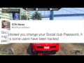 GTA 5 Online - Social Club Hacked?!? Change Your Password NOW! (GTA 5 Gameplay)
