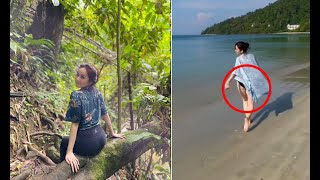 Sophia Albarakbah 'Belanja' Pakai Bikini Main di Pantai