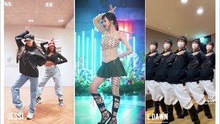 현아 (HyunA) - 'I'm Not Cool' Dance Challenge on TikTok | Hyuna, Jessi, E’Dawn & J