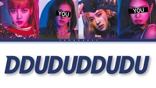 BLACKPINK - DDUDUDDUDU | But You Are Jennie & Jisoo (Karaoke Lyrics)