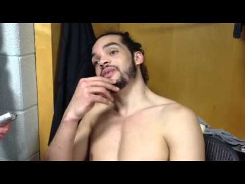 Joakim Noah finds out it's snowing outside in Chicago Joakim Noah finds out it's snowing outside in Chicago klip izle