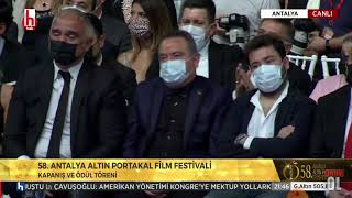 58. Altın Portakal Ödülünde Tamer Karadağlı Ve Nihal Yalçın Olayı