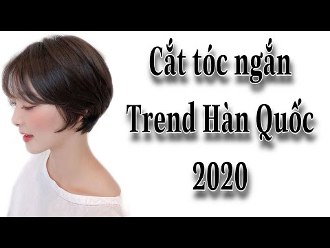 cắt tóc ngắn hàn quốc
