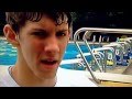 Part of my interview with some 15-year- old local swimmer and...