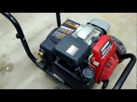 Ex-cell XR2500,XR2700 Pressure Washer Removing The Pump
