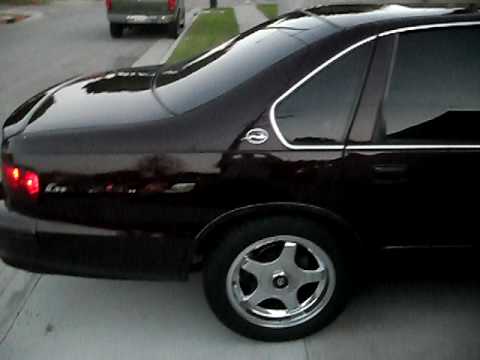 my 2nd 1996 impala ss with chrome stocs tinted tails 6k 55w hid's