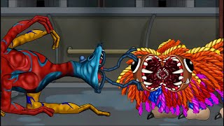 Doey The Doughman Vs Yarnaby. Poppy Playtime Chapter 4 Animation.