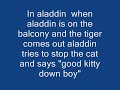 aladdin subliminal message