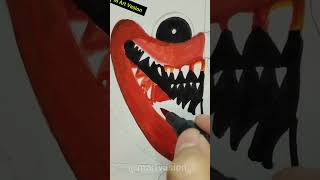 Drawing Huggy Wuggy In Different Art Styles