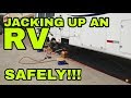 JACKING up any RV ANYWHERE! My new favorite accessory! Safe Jack