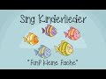 Fünf kleine Fische - Kinderlieder zum Mitsingen | Sing Kinde...