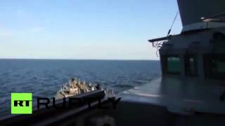 ВМС США опубликовали видео пролета российского Су-24 над эсминцем USS Donald Cook
