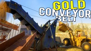 CONVEYOR BELT GOLD MINING IS THE BEST! GOING FOR THE BIGGEST HAUL! - Gold Rush Full Release Gameplay
