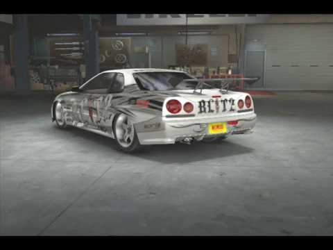 The drifting is based on like Tokyo Drift Mitsubishi Evolution 9. The drifting is based on like
