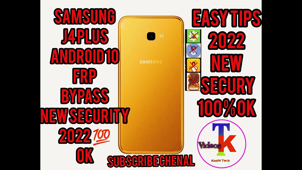 Samsung J4 Plus Android 10 Frp Bypass 2022 New Security Samsung J4 Plus Android 10 Frp Bypass 2022 New Security