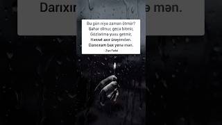 Darıxıram Bax Yenə Mən