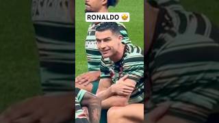Ronaldonun Ikonik Gülüşü Macaristan Maçı Öncesi Isınıyor Portekiz Vs Macaristan