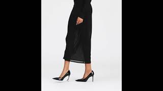 See Nina Dobrev Rock The Broken Heel Pump Fall 2023S Edgy Twist On A Clic