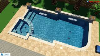 Paiva Residence - Hybrid 3D Pool Design