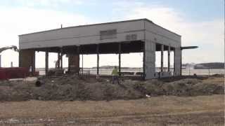 Hangar #40 coming down 3/29/2013