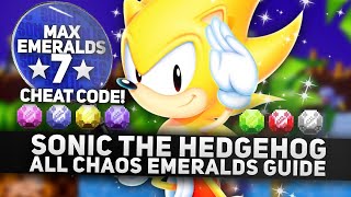 Sonic Origins - How To Play As Super Sonic & Get The 7Th Chaos Emerald In Sonic The Hedgehog Cheat