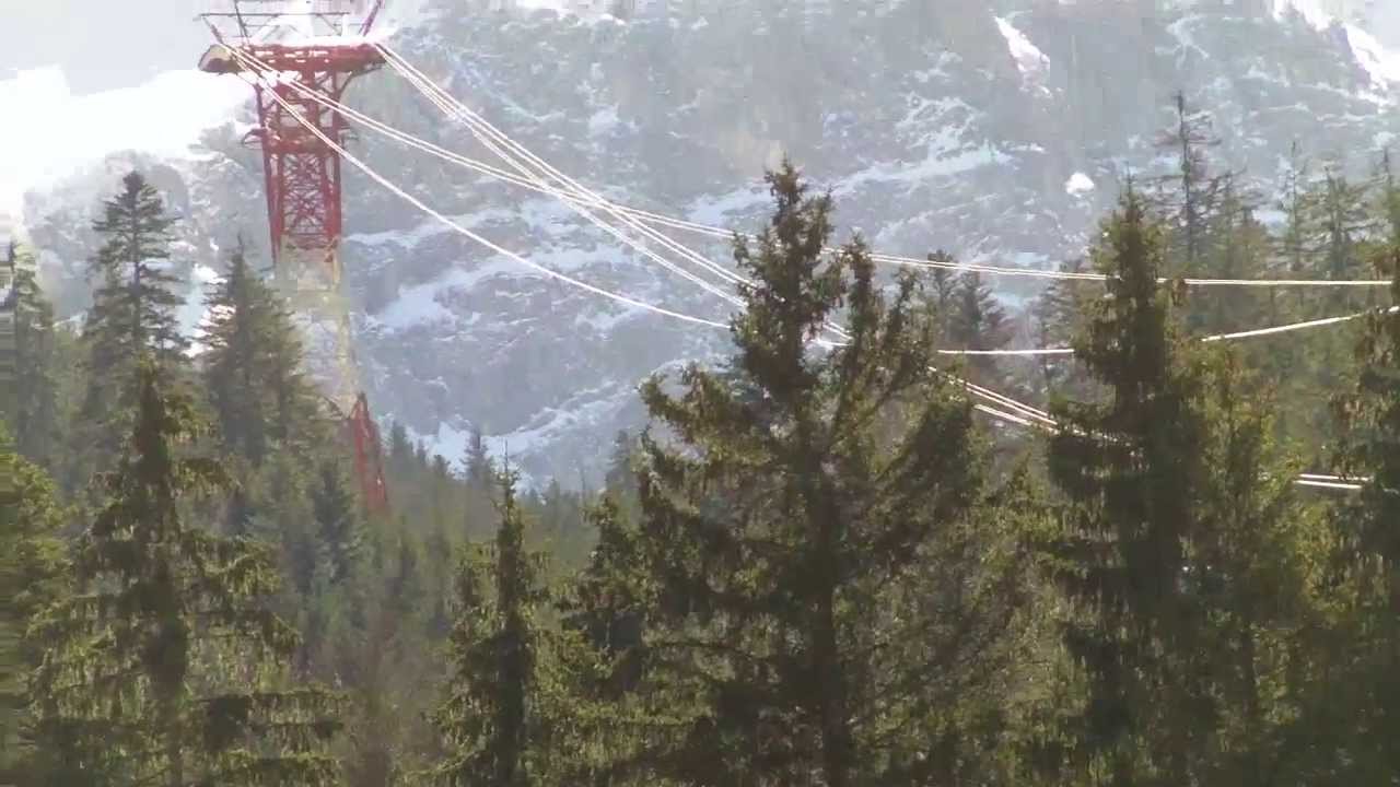 Eibsee Cable Car - Zugspitze - Garmisch Partenkirchen - YouTube