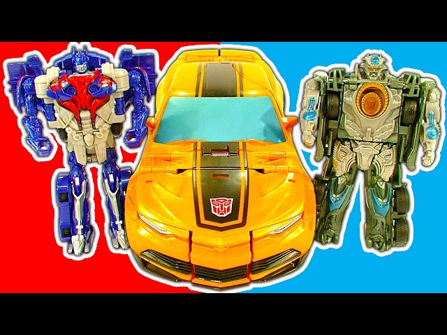 Transformers 1-Step Amazing Robot Cars Trucks Mega Bumblebee Toy Review