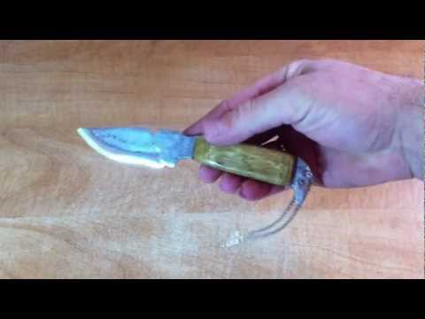 Как сделать небольшой нож своими руками Как сделать небольшой нож своими руками