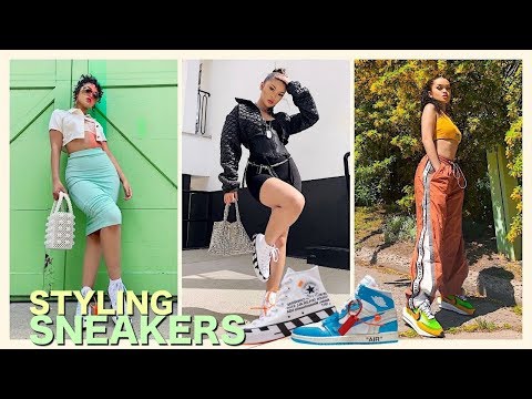 HOW TO STYLE SNEAKERS INTO STREETWEAR OUTFITS | Women Streetwear Outfits