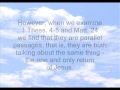 My View Of The End Times 4
