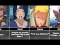 Last Words Of Naruto/Boruto Characters