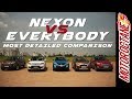 Tata Nexon vs Maruti Vitara Brezza vs Hyundai Creta vs Honda WRV Vs Ford EcoSport in Hindi