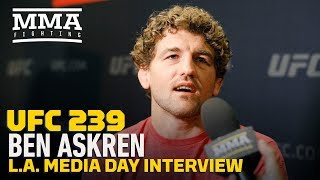 UFC 239: Ben Askren Says He's 'Very Far' in Jorge Masvidal's Head And Under His Skin - MMA Fighting