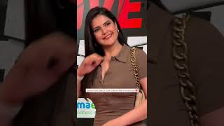 Zareen Sizzles At Love Adhura Screening