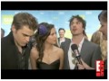 E!Online Kristin interview with Ian Somerhalder, Nina Dobrev & Paul Wesley