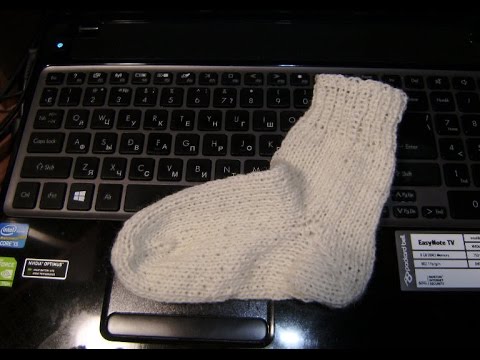Как научиться вязать пятку носки на спицах Как научиться вязать пятку носки на спицах