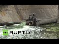 Ukraine: Strategic bridge detonated near Mariupol