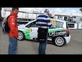 Citroën C2 R2 Great sound!! - Rallye de France 2013 - Parc Assistance