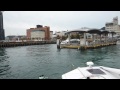 関門汽船　門司港から下関唐戸港までの航行風景を撮ってみた