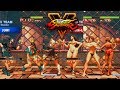 Street Fighter V AE Cammy/Laura/Juri vs Chun Li/Sakura/Menat PC Mod