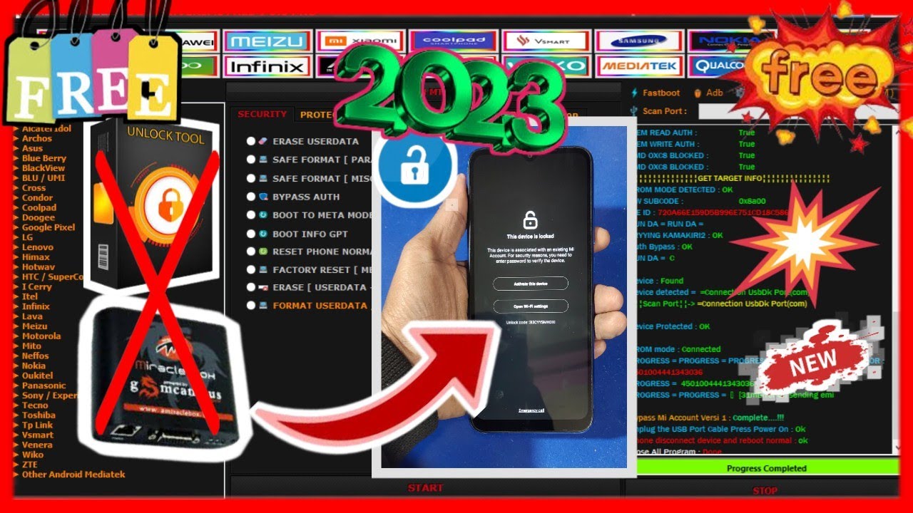 All Xiaomi Mi Account Remove Tool 2023 || Mi Account All Xiaomi Mi Account Remove Tool 2023 || Mi Account
