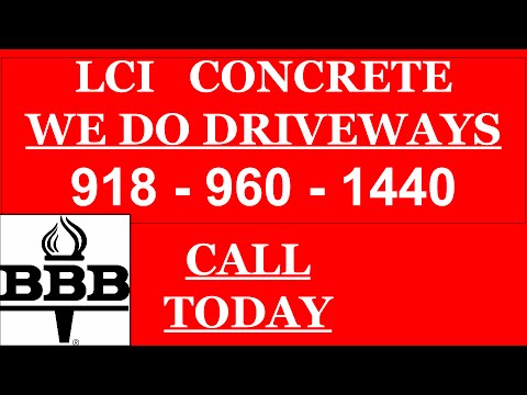 Your New Driveway in one day!  LCI Tulsa Concrete Driveway Replacement http://lcitulsa.com