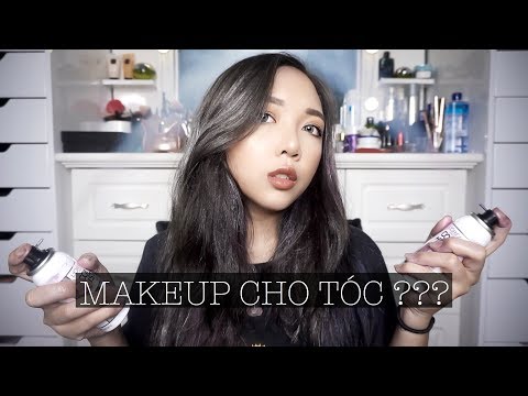 Thử Đổi Màu Tóc Không Cần Tẩy ? - Makeup Cho Tóc , Nhuộm Tóc Tạm Thời Trên Tóc Đen | Con Thỏ
