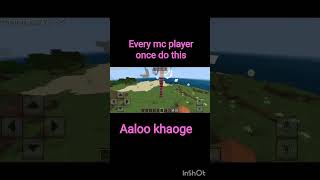 Every Mc Player Once Do This Aaloo Khaoge