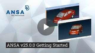 Ansa V25.0.0 Getting Started