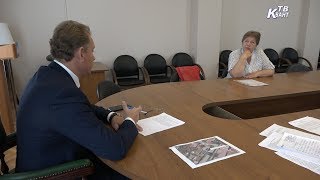 Видео Виктор Петрущенко провел очередной прием граждан по личным вопросам. Зарайск от tv-kvant.ru, Зарайск, Россия