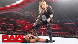 Ember Moon Vs. Nia Jax Raw, Nov. 5, 2018