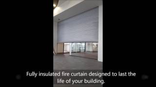 Fibershield Ei60 Insulated Fire Curtain